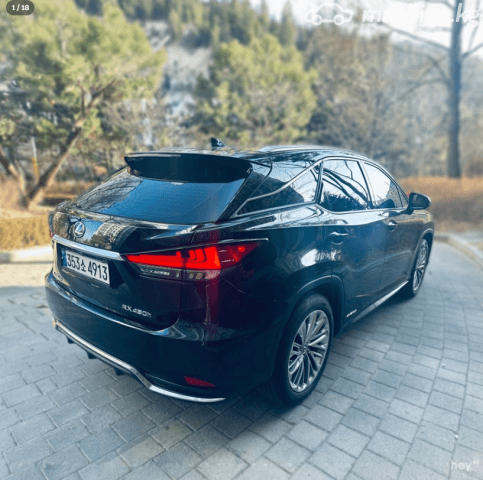 Lexus RX IV Рестайлинг 450h 3.5hyb CVT 4WD