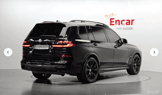 BMW X7 I (G07) Рестайлинг M60i 4.4 AT 4WD