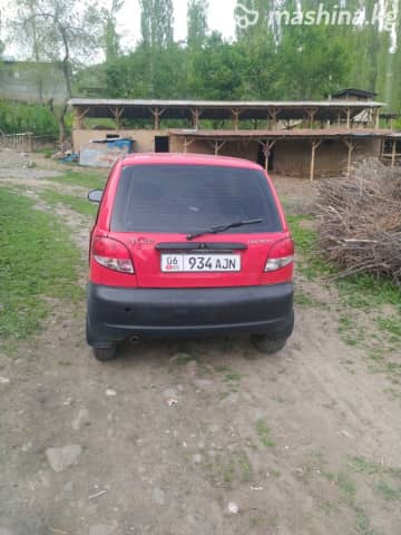 Daewoo Matiz I Рестайлинг 0.8 MT