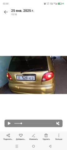 Daewoo Matiz I Рестайлинг 0.8 MT