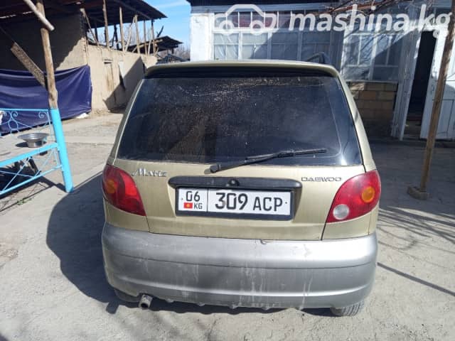 Daewoo Matiz I Рестайлинг 1.0 MT