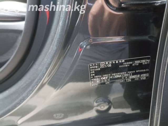 Hyundai Grandeur VI Рестайлинг 2.4hyb AT