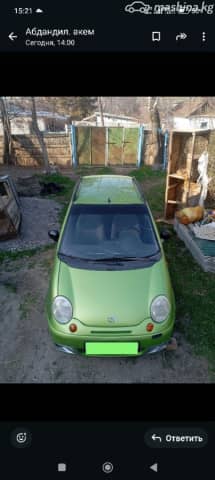 Daewoo Matiz I Рестайлинг 0.8 MT
