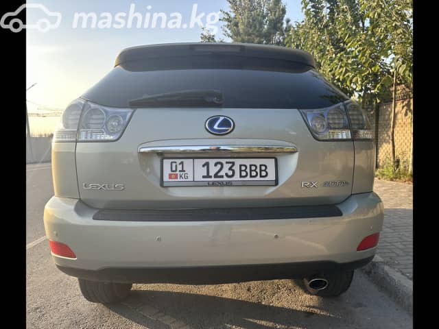Lexus RX II Рестайлинг 400h 3.3hyb CVT 4WD
