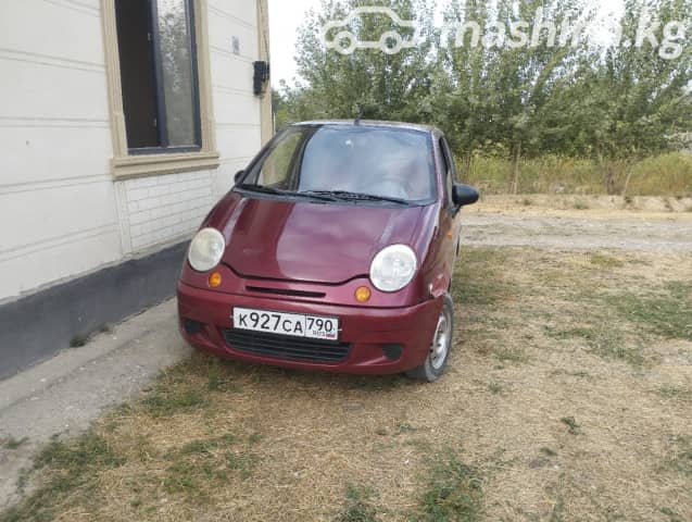 Daewoo Matiz I Рестайлинг 0.8 MT