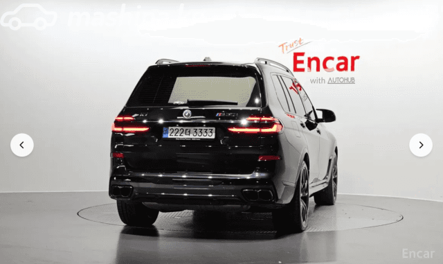 BMW X7 I (G07) Рестайлинг M60i 4.4 AT 4WD