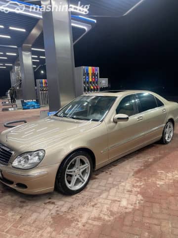 Mercedes-Benz S-Класс IV (W220) Рестайлинг 500 5.0 AT