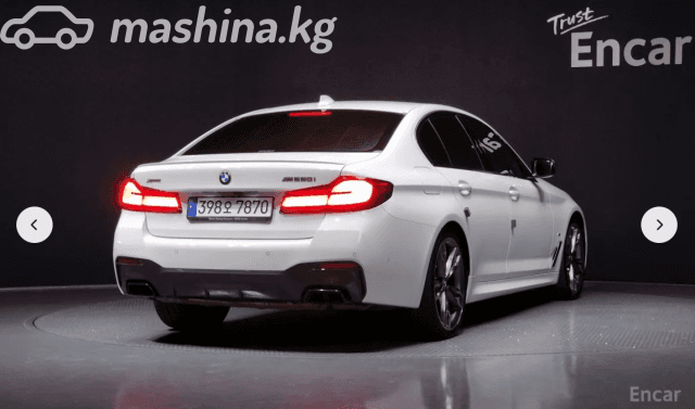 BMW 5 серии VII (G30/G31) Рестайлинг M550i xDrive 4.4 AT 4WD