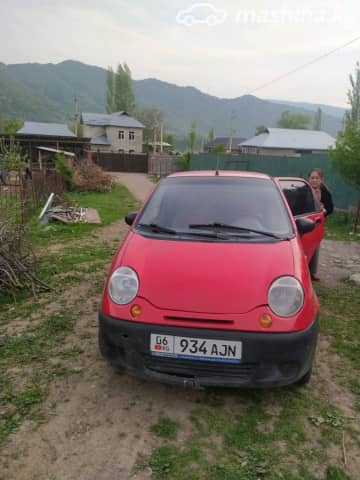 Daewoo Matiz I Рестайлинг 0.8 MT
