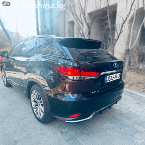 Lexus RX IV Рестайлинг 450h 3.5hyb CVT 4WD