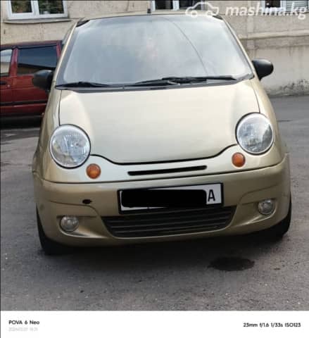 Daewoo Matiz I Рестайлинг 0.8 MT