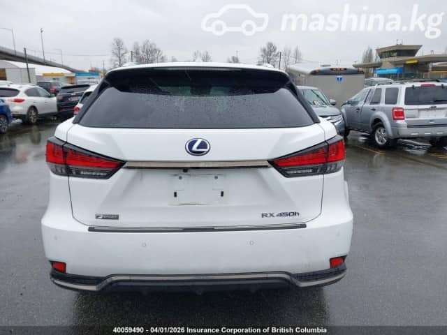 Lexus RX IV Рестайлинг 450h 3.5hyb CVT 4WD
